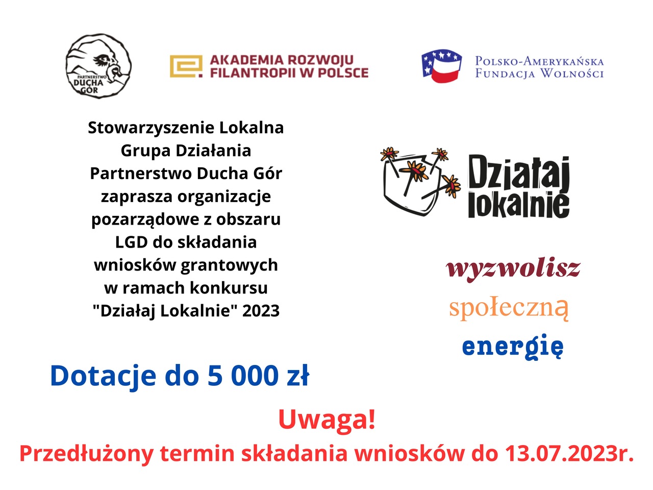 DL przedłużony termin małe