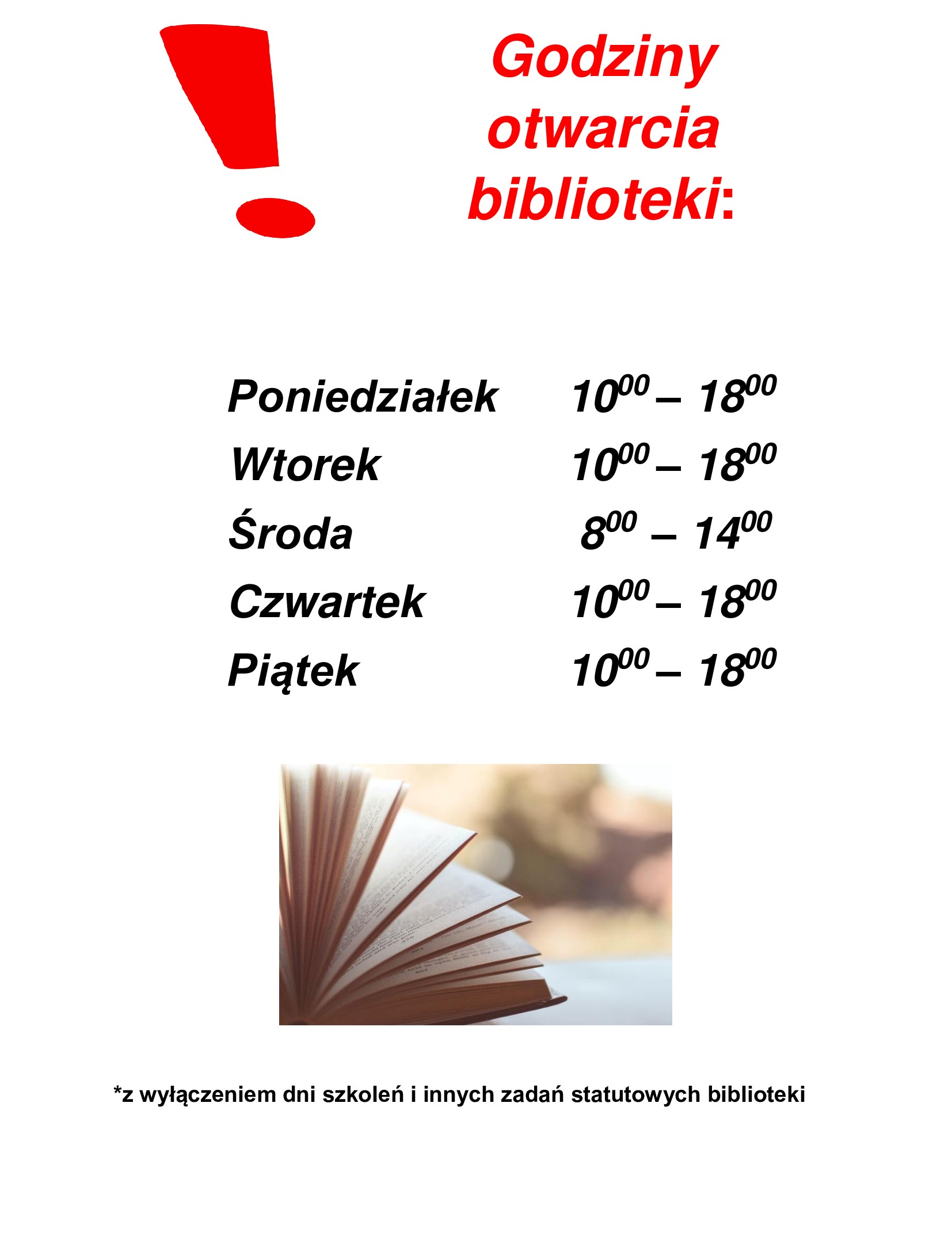 biblioteka godziny 1