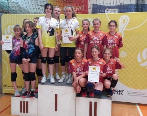 Dekoracja medalowa szóstoklasistek Dekoracja medalowa szóstoklasistek