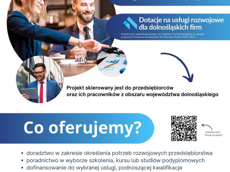 Dotacje na uslugi rozwojowe 
