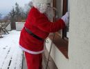 Mikołaj z wizytą w domach