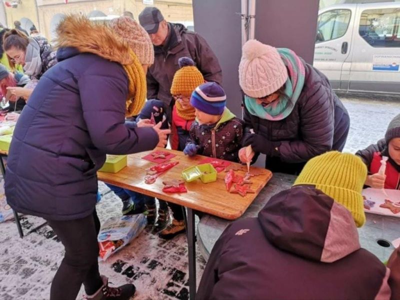 Warsztaty na Placu Ratuszowym